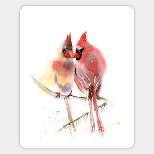 Birds In Love Sticker